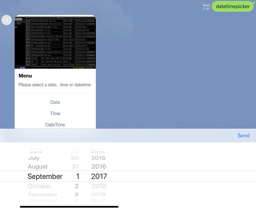 date and time picker example