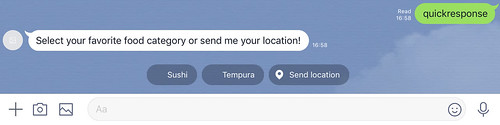 quick response message